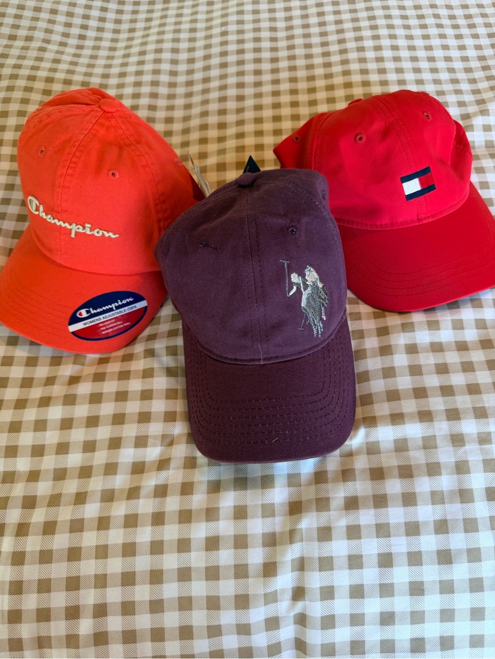 Champion, U.S Polo Assn., and Tommy Hilfiger Baseball Caps - Casual Hats